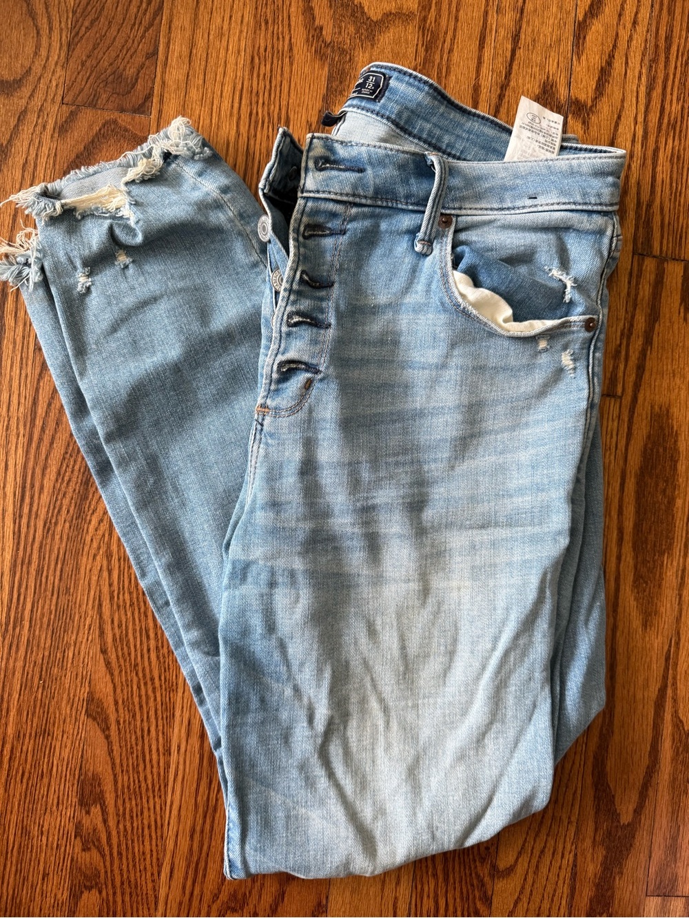 A&F HR Super Skinny Ankle curve love 31